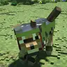Netherite Wolf Armor (Trims/PBR)
