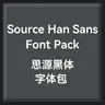 Source Han Sans Font Pack