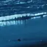 Glowing sea panorama