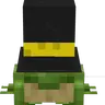 Frog with hat
