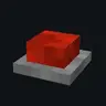 Red Stone Button | 红色石质按钮
