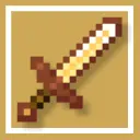 BloodRain's Brass sword