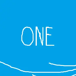 One