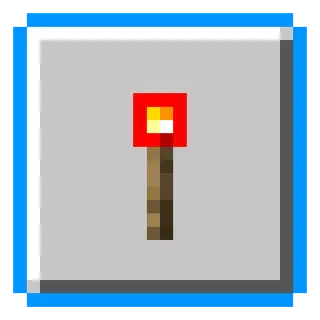Old Redstone Torch Color