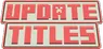 Update titles