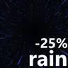 -25%rain