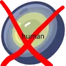 no human