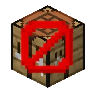 Uncraftable Crafting Tables