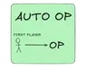 Auto OP on first player