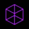 Purple Block Outline