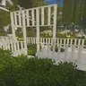 White Iron Bars