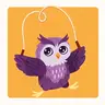 Owl on a jump rope