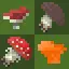 More mushrooms