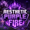 Aesthetic Purple Low Fire