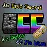 Bedrock Color Codes