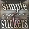 Simple chat stickers