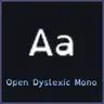 Open Dyslexic Mono Font