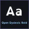 Open Dyslexic Bold Font