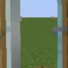 Glass doors and trapdoor