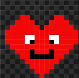 heart-shaped totem