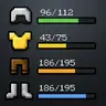 Armor HUD Durability Bars