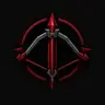 Crimson crossbow