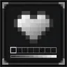 Black-White gradient Hotbar
