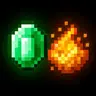 Emerald Equipment plus chainmail armor recipe