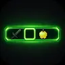 Cyber Neon Green Hotbar