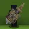 Cobblemon Aegislash Shoulder Mount