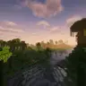 Jungle Sunrise Panorama