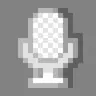 White Simple Voice Chat Icons