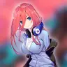Nakano Miku Sky Overlay