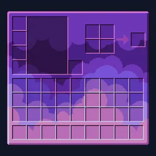 Sky Inventory Background purple recolour