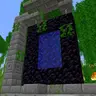 Dark Blue Nether Portal