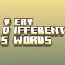 Very Different Swords