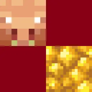 Piglins Trade Raw Gold Blocks