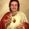 Fernando Alonso totem