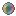 Pride Pearls: 6 color rainbow (Left, Dark)