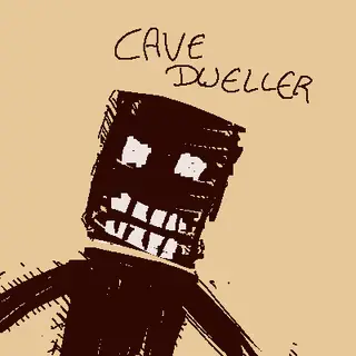 Cave Dweller Evolved (Fabric)