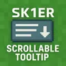 Scrollable Tooltips