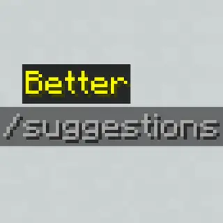 Better Suggestions