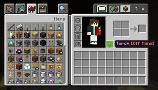 Torch in Off-Hand 1.21+