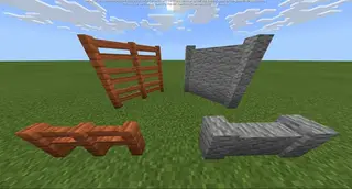 Diagonal Fences