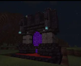 Nether Portals One Click
