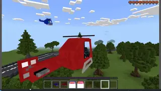 Flying Helicopter