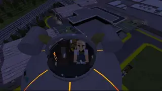 Flying Saucer from Rick and Morty