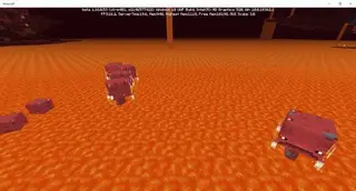 Strider Mob Concept in Minecraft Bedrock