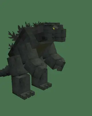 Godzilla in Minecraft