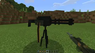 Machine Gun in Minecraft PE